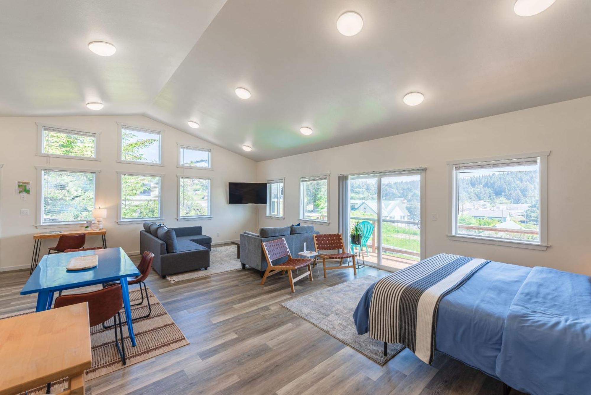 #Stayinmydistrict Oceanview Studio Loft Port Orford Esterno foto