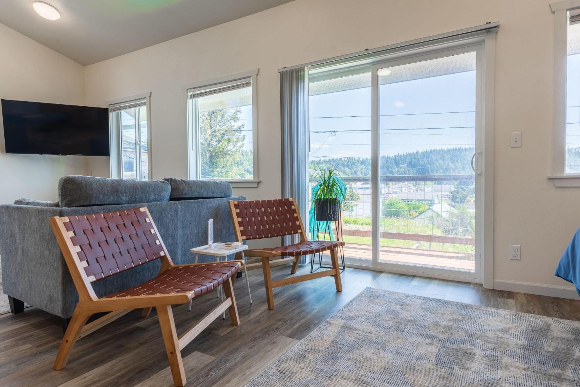 #Stayinmydistrict Oceanview Studio Loft Port Orford Esterno foto